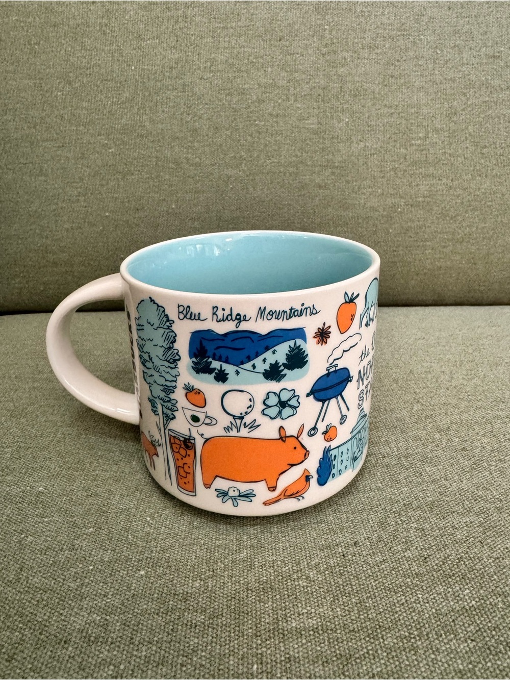 Starbucks North Carolina Been There Series Mug